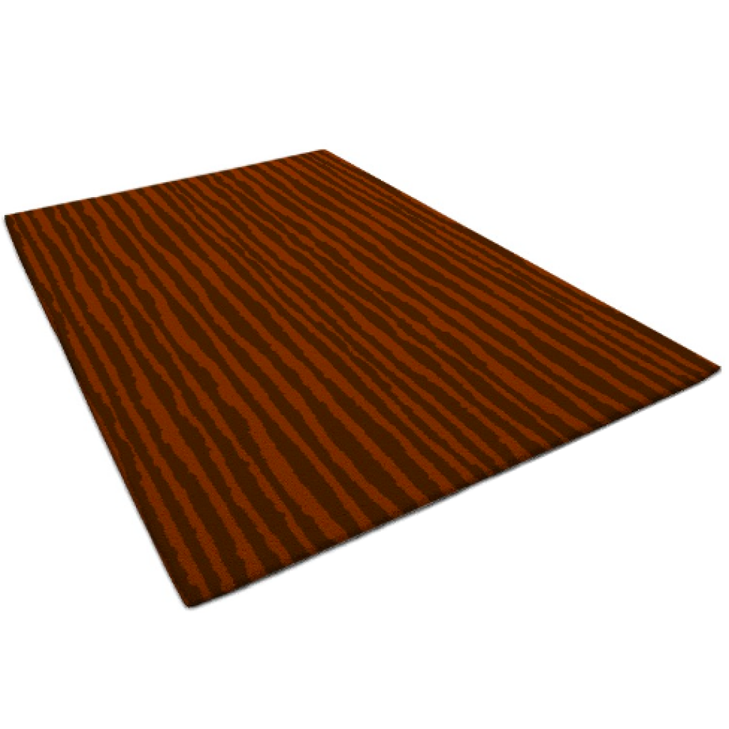 The Campo rug elegantly brings to mind a swaying bamboo forest.