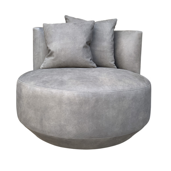 With its roots firmly in contemporary design the Malcom swivel armchair is an excellent way to enhance a space. A petite chair yet with the comfort of a lounger.
