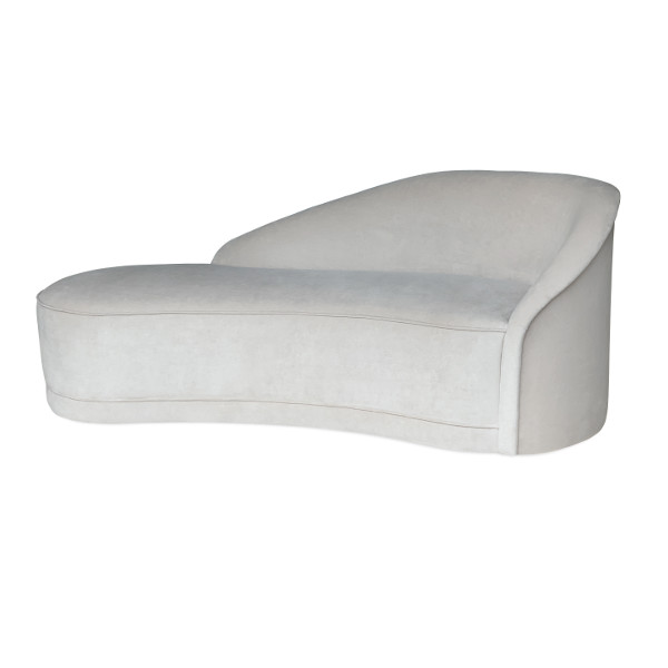 Following modern classic lines the Barnet chaise has a well proportioned, curved outline that ensures it can fit into almost any nook or cranny. Elegant piping detailing and a lipped top add an element of individuality that helps define its character.